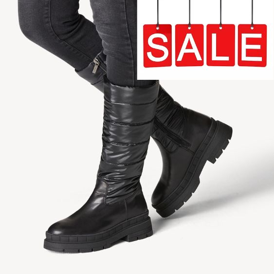 Tamaris wool lined boots sale