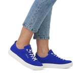 Remonte Sapphire Blue Suede Leather Trainers