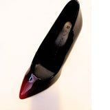 Marco Tozzi Red Patent Court Shoe