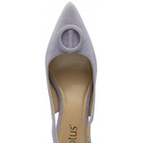 Lotus Delfina Lilac Suede Kitten Heel Shoe