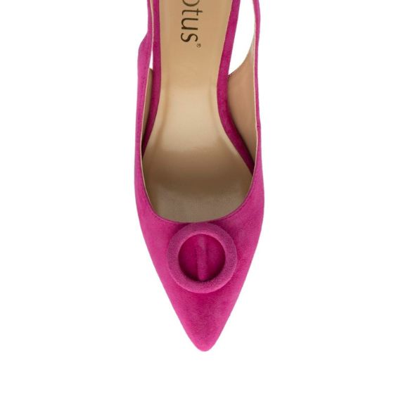 Lotus Delfina Pink Suede Kitten Heel Shoe – Beryl's Shoes