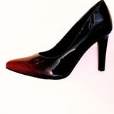 Marco Tozzi Red Patent Court Shoe