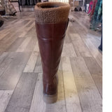 Marco Tozzi Chestnut Brown Knee Length Boots