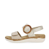 Remonte Beige Combination Adjustable Sandal