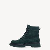 Tamaris Green Suede Ankle Boot