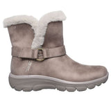 Skechers Slip-Ins Easy Going Dreamers Boots In Dark Taupe