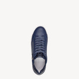 Marco Tozzi Navy Trainer with Zip