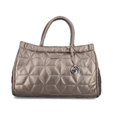 Remonte Quilted Weekend Bag in  Bronze Metallic