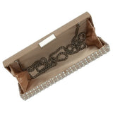 Lotus "Oriana" Pink Diamante Clutch Bag