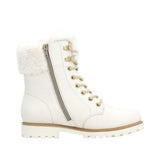 Remonte White Leather Ankle Boot