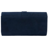 Lotus Aletta Navy Suede Clutch Bag