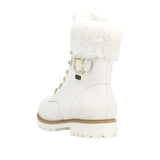 Remonte White Leather Ankle Boot