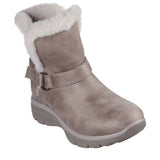 Skechers Slip-Ins Easy Going Dreamers Boots In Dark Taupe