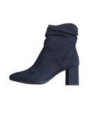 Marco Tozzi Heeled Ankle Boots in Dark Navy 