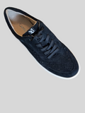 Caprice Black Suede Trainers