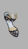 Laura Vita"Hicao" Bronze Jewel Heeled Sandal