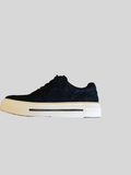 Caprice Black Suede Trainers