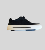 Caprice Black Suede Trainers