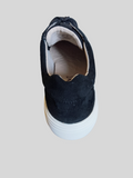 Caprice Black Suede Trainers