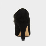 Lotus "Sonia" Black Heeled Shoe Boot