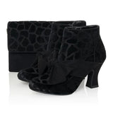 Ruby Shoo "Seren" Giraffe Black Ankle Boot