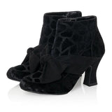 Ruby Shoo "Seren" Giraffe Black Ankle Boot