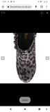 Lotus Alison Grey Leopard Print Shoe Boot